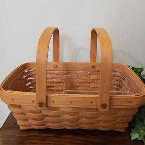 Vintage Longaberger Small Market Basket